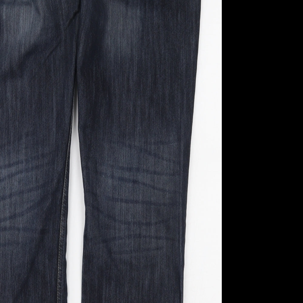 NEXT Mens Blue  Denim Straight Jeans Size 38 L30 in