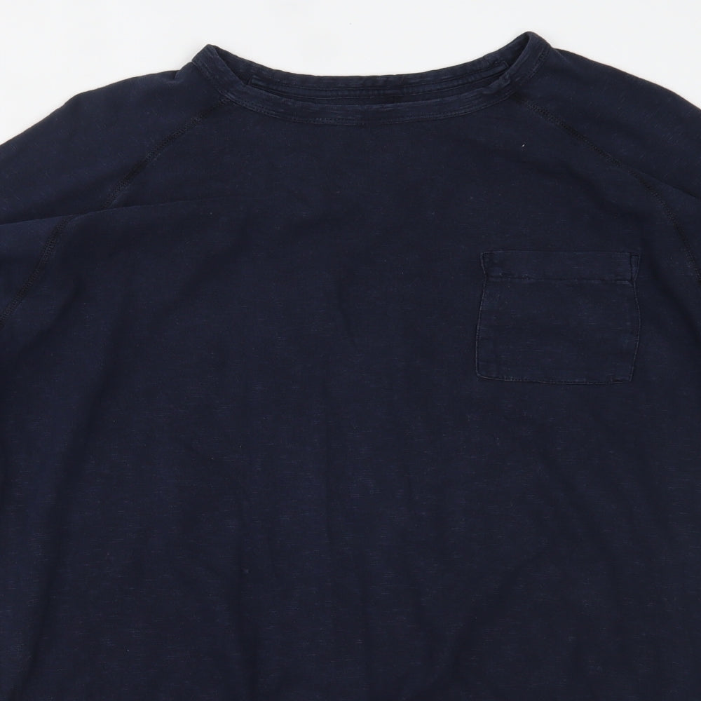 French Connection Mens Blue    T-Shirt Size L