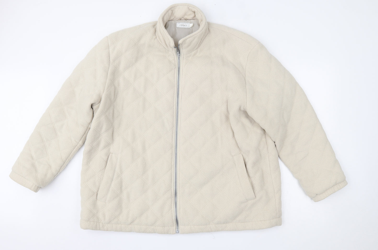 Classics Womens Beige   Jacket  Size XL