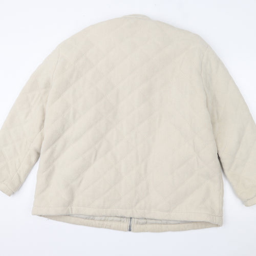 Classics Womens Beige   Jacket  Size XL