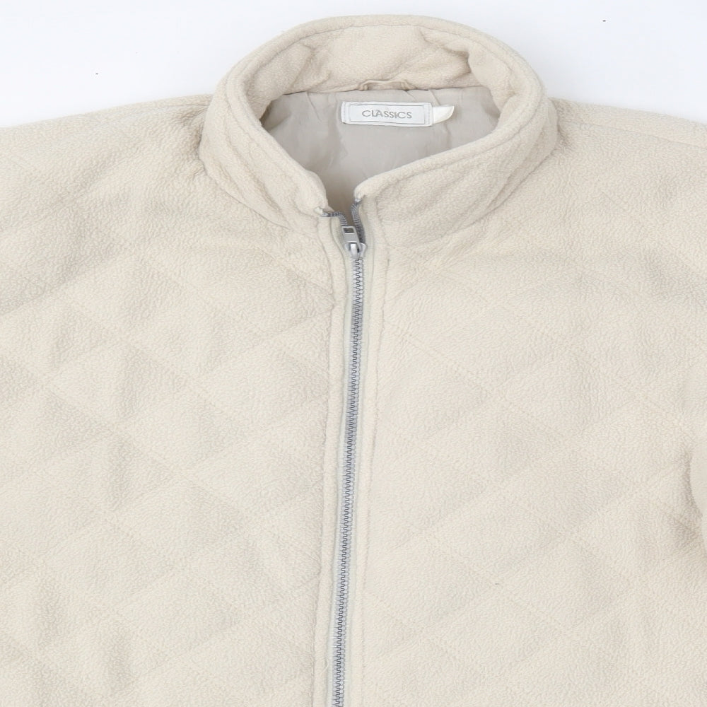 Classics Womens Beige   Jacket  Size XL