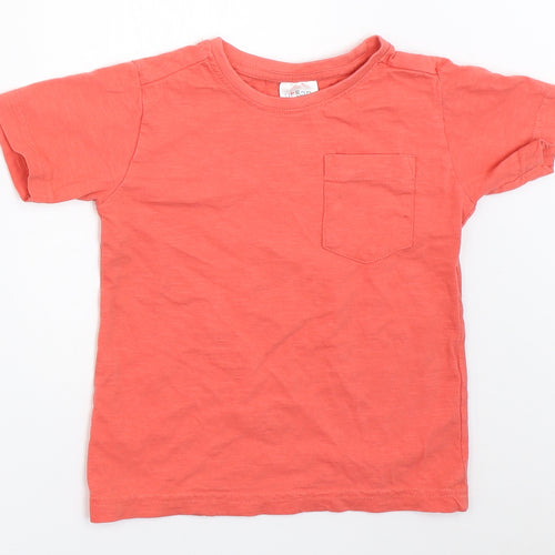Urban Rascals Boys Orange   Basic T-Shirt Size 3 Years