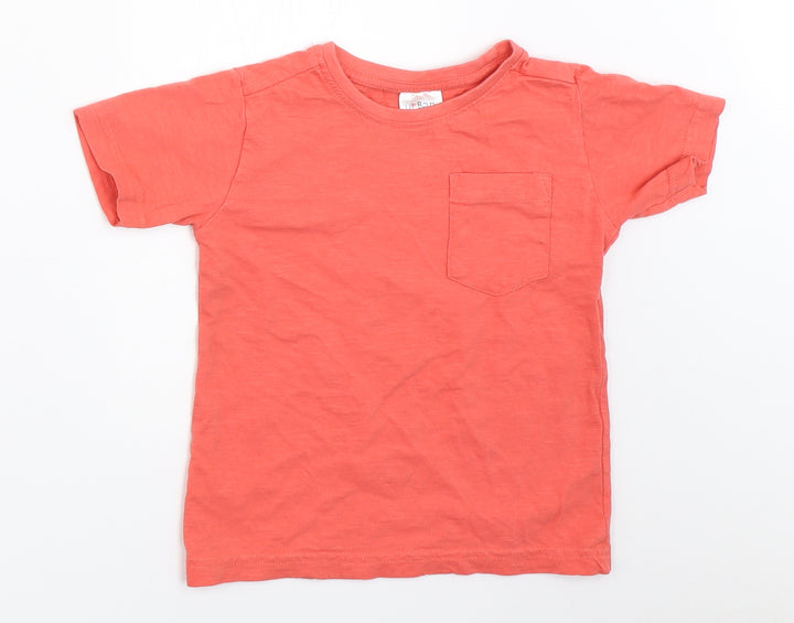 Urban Rascals Boys Orange   Basic T-Shirt Size 3 Years