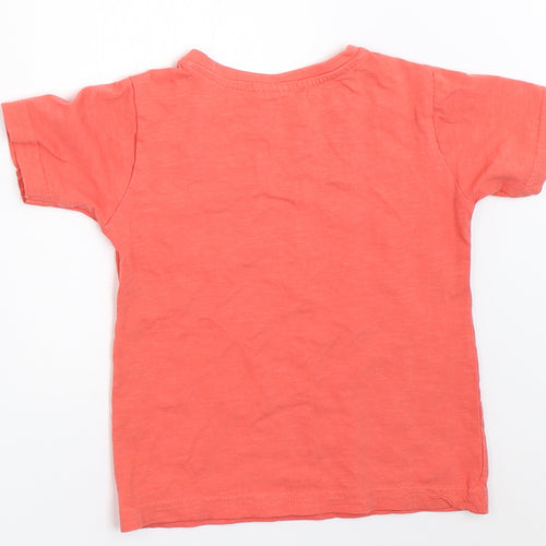 Urban Rascals Boys Orange   Basic T-Shirt Size 3 Years