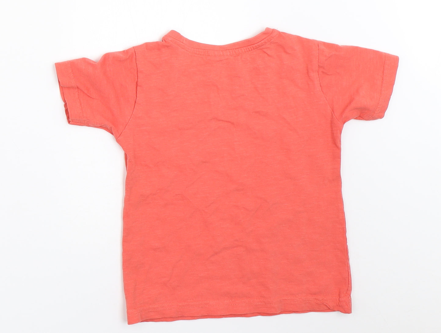 Urban Rascals Boys Orange   Basic T-Shirt Size 3 Years