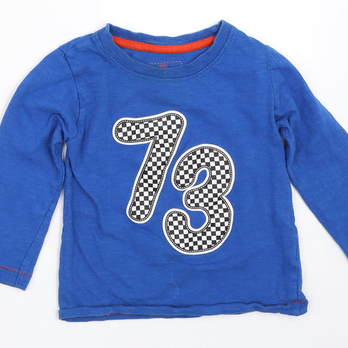 Primark Boys Blue   Basic T-Shirt Size 2-3 Years