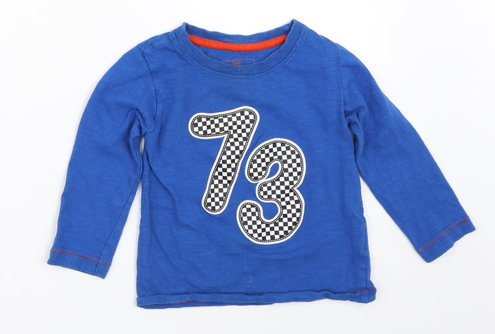 Primark Boys Blue   Basic T-Shirt Size 2-3 Years