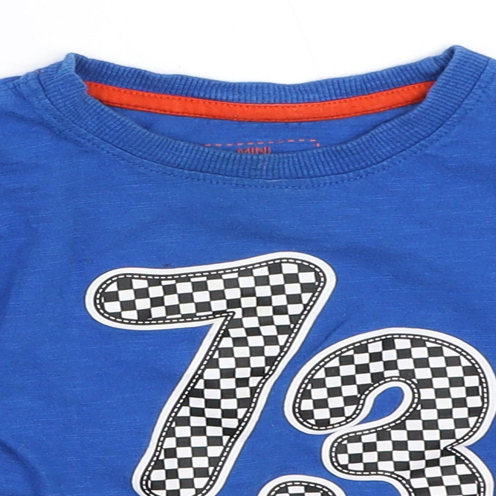 Primark Boys Blue   Basic T-Shirt Size 2-3 Years
