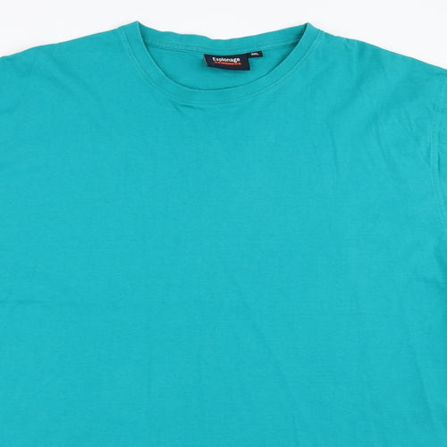 Espionage Mens Blue    T-Shirt Size 3XL