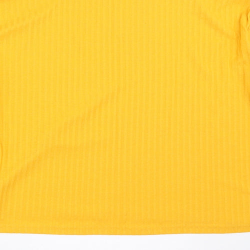 H&M Womens Yellow   Pullover Jumper Size M