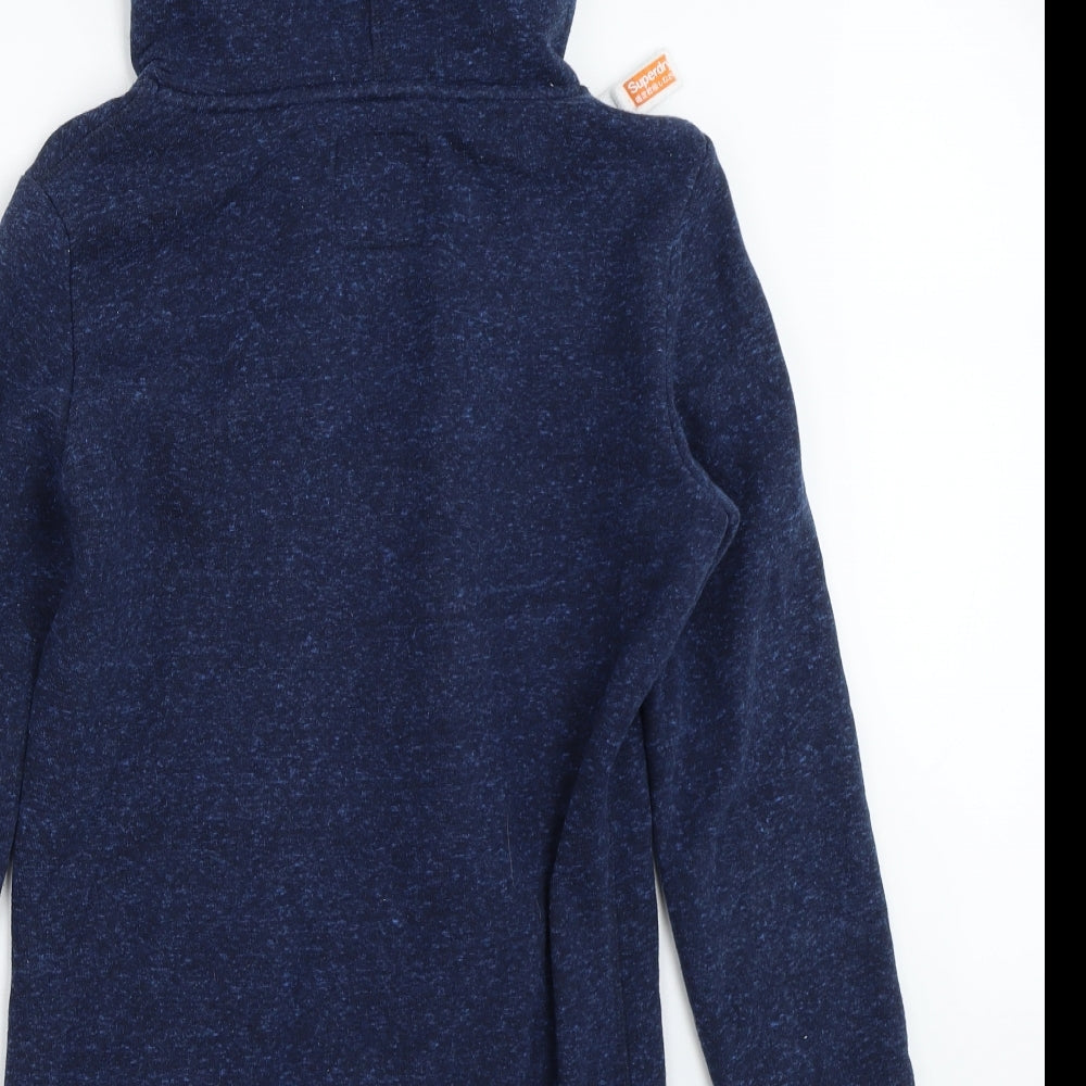 Superdry Womens Blue   Pullover Hoodie Size XS