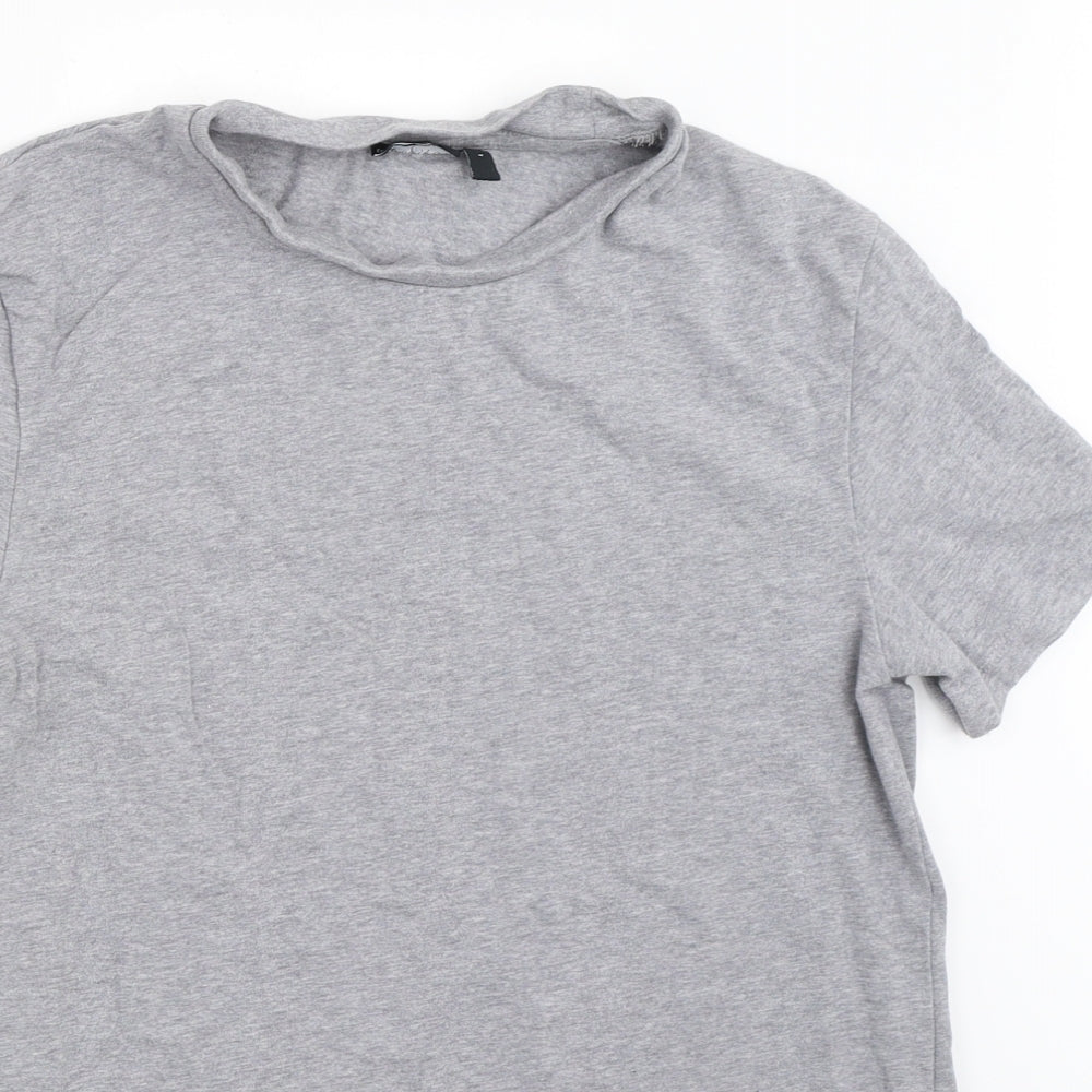 ASOS Mens Grey    T-Shirt Size L