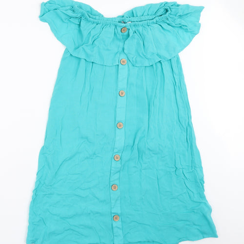 Papaya Womens Blue   Mini  Size 8