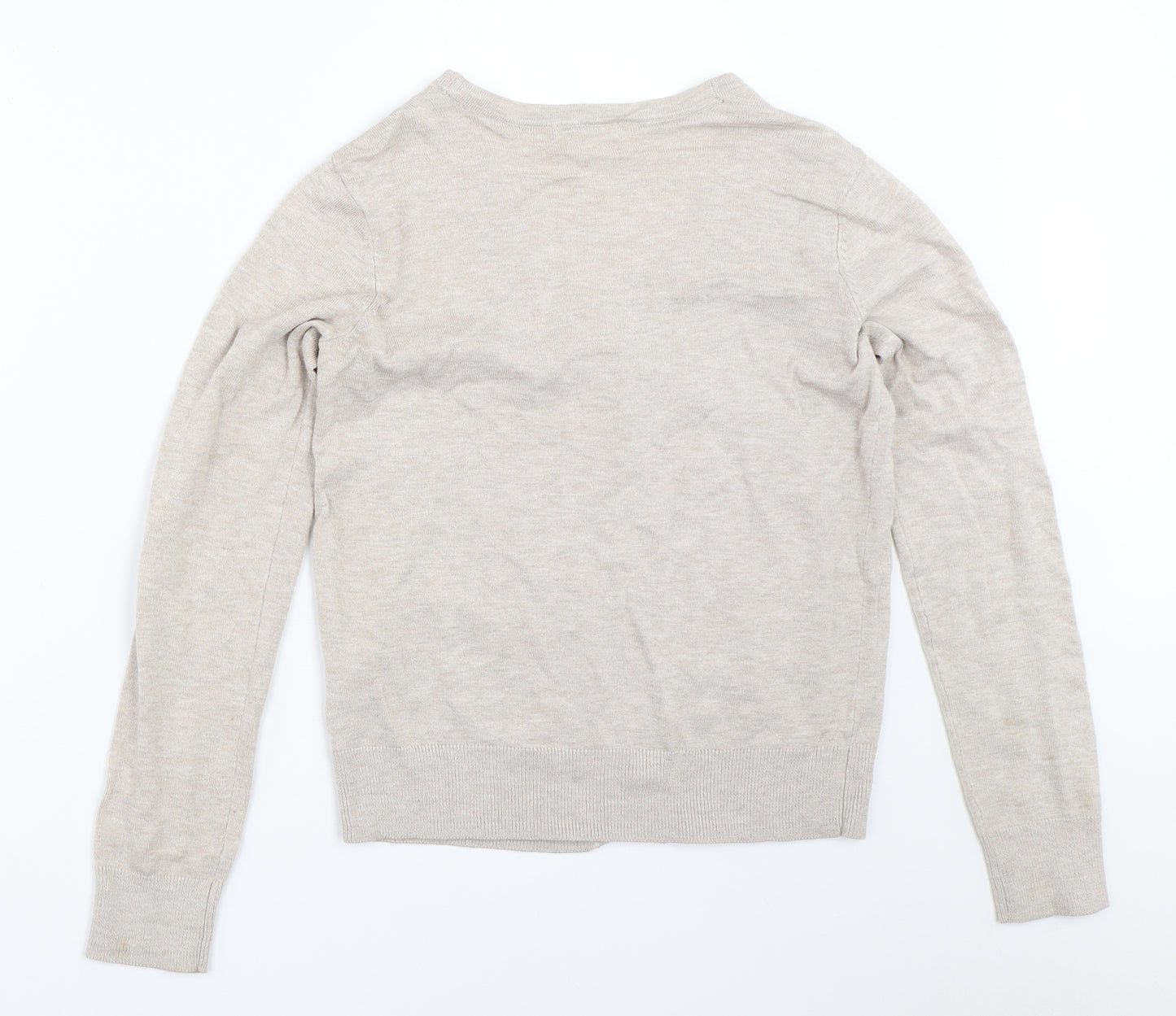 H&M Womens Beige   Pullover Jumper Size XS