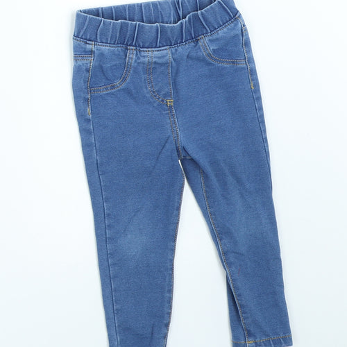 TU Girls Blue   Capri Leggings Size 18-24 Months