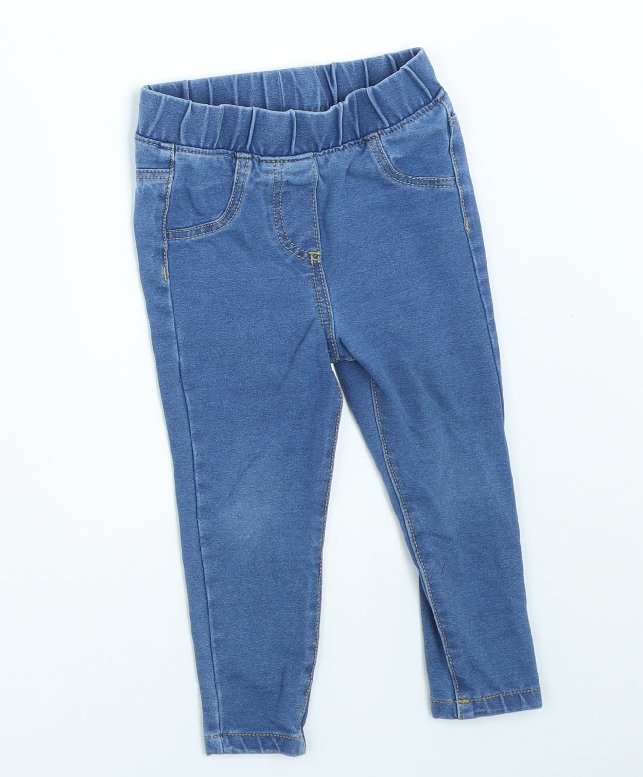 TU Girls Blue   Capri Leggings Size 18-24 Months