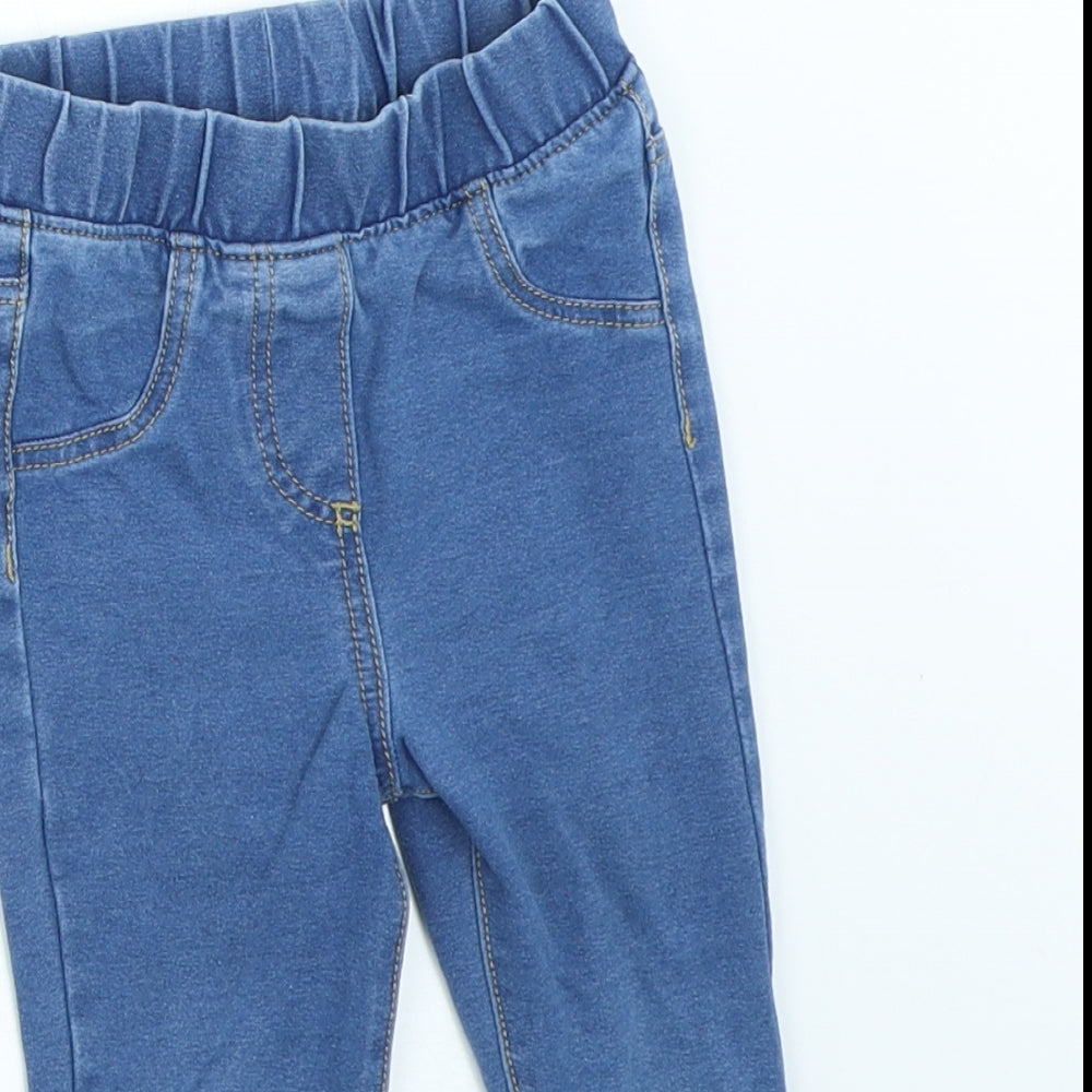 TU Girls Blue   Capri Leggings Size 18-24 Months