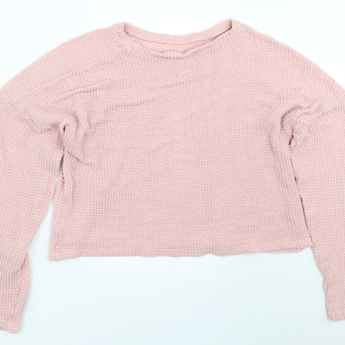 SheIn Womens Pink   Pullover Jumper Size XL