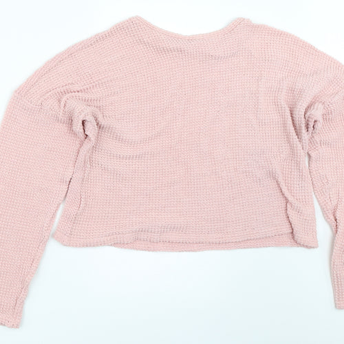 SheIn Womens Pink   Pullover Jumper Size XL