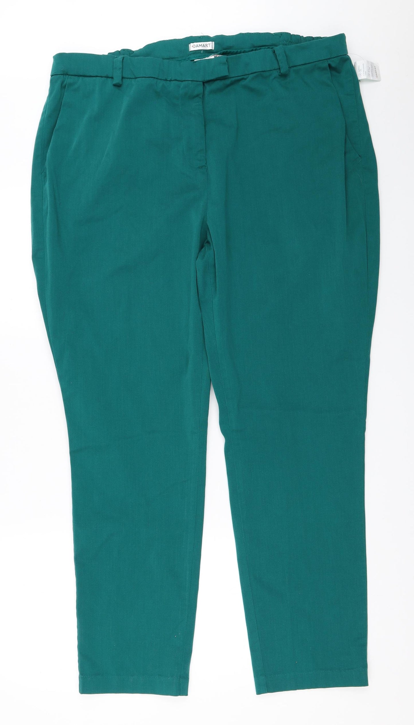 Damart Womens Green   Trousers  Size 22 L29 in
