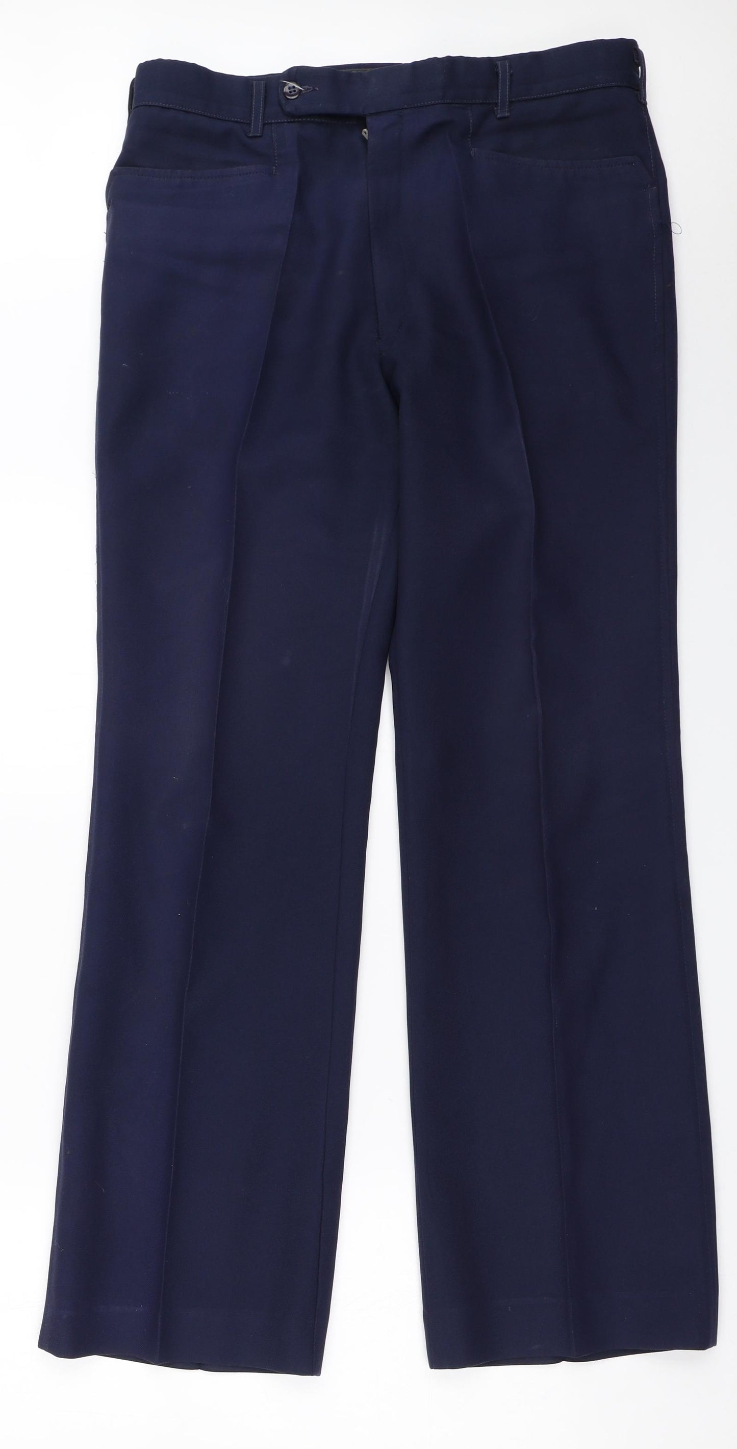 Preworn Womens Blue   Trousers  Size 32 in L31.5 in