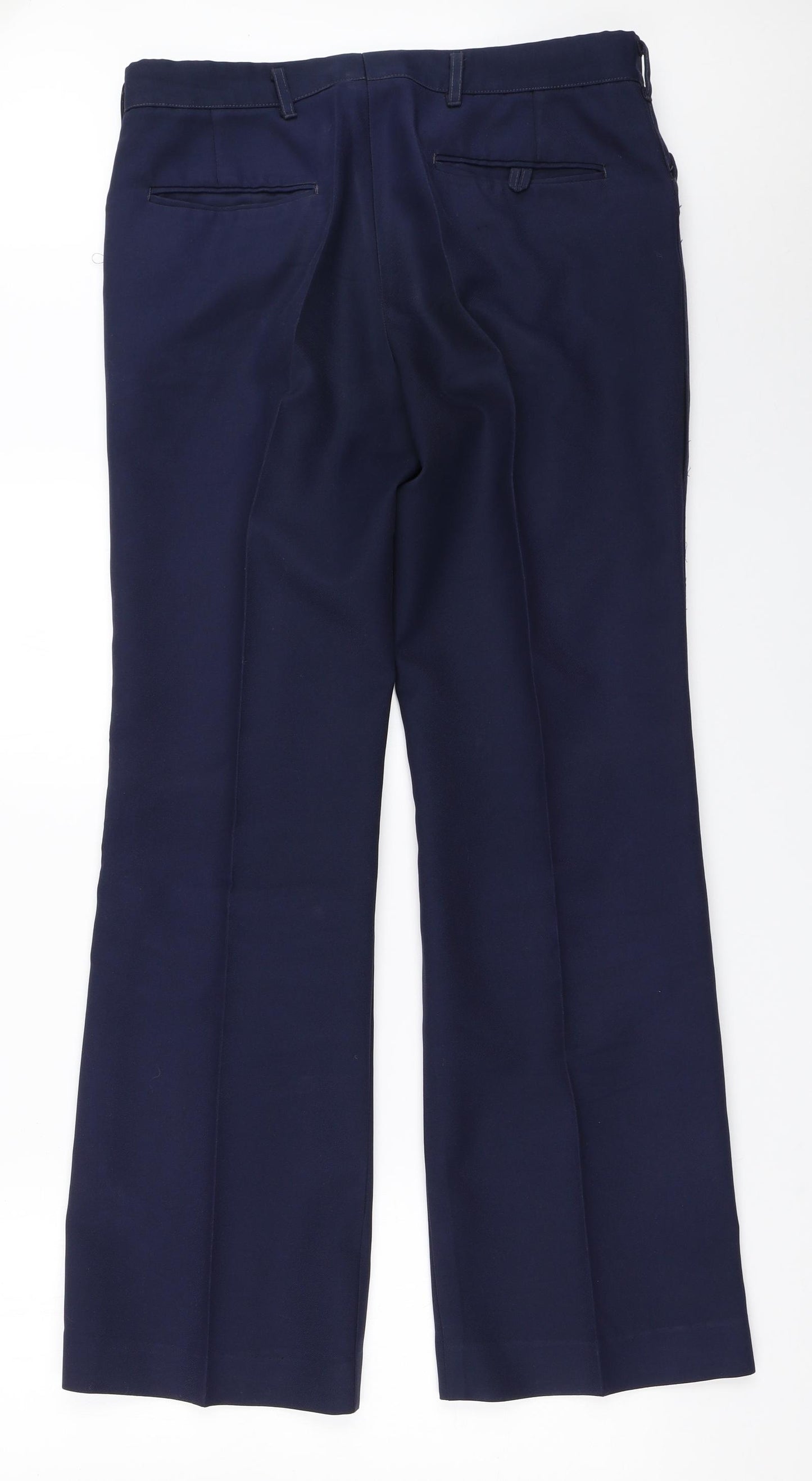 Preworn Womens Blue   Trousers  Size 32 in L31.5 in