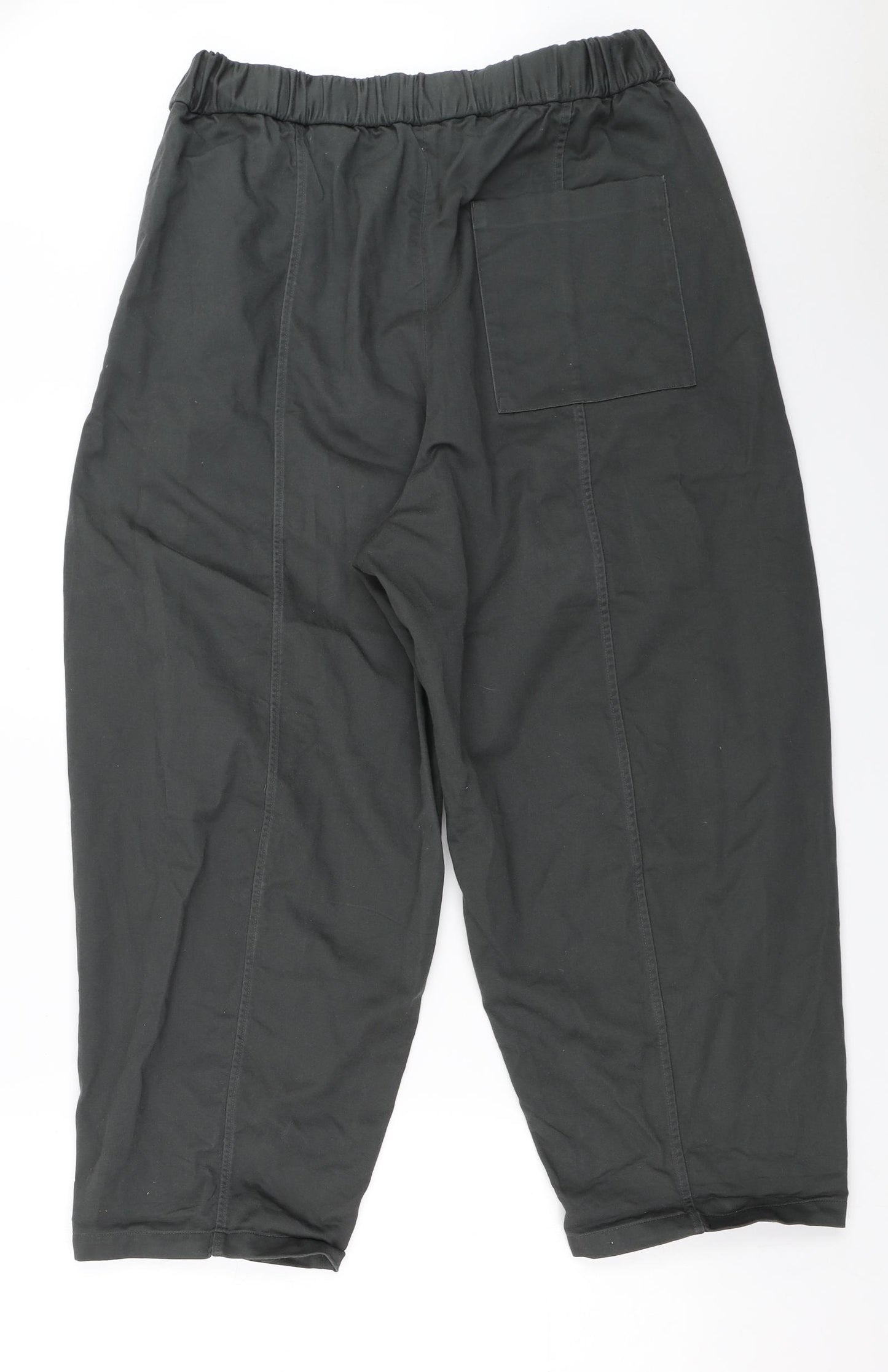 COS Womens Grey   Cropped Trousers Size M L23 in