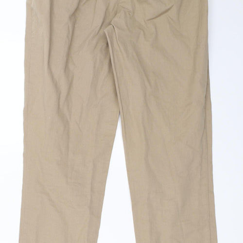 Select Womens Beige   Chino Trousers Size 8 L27 in