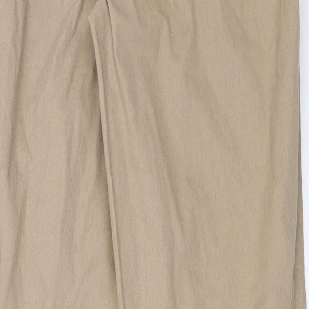 Select Womens Beige   Chino Trousers Size 8 L27 in