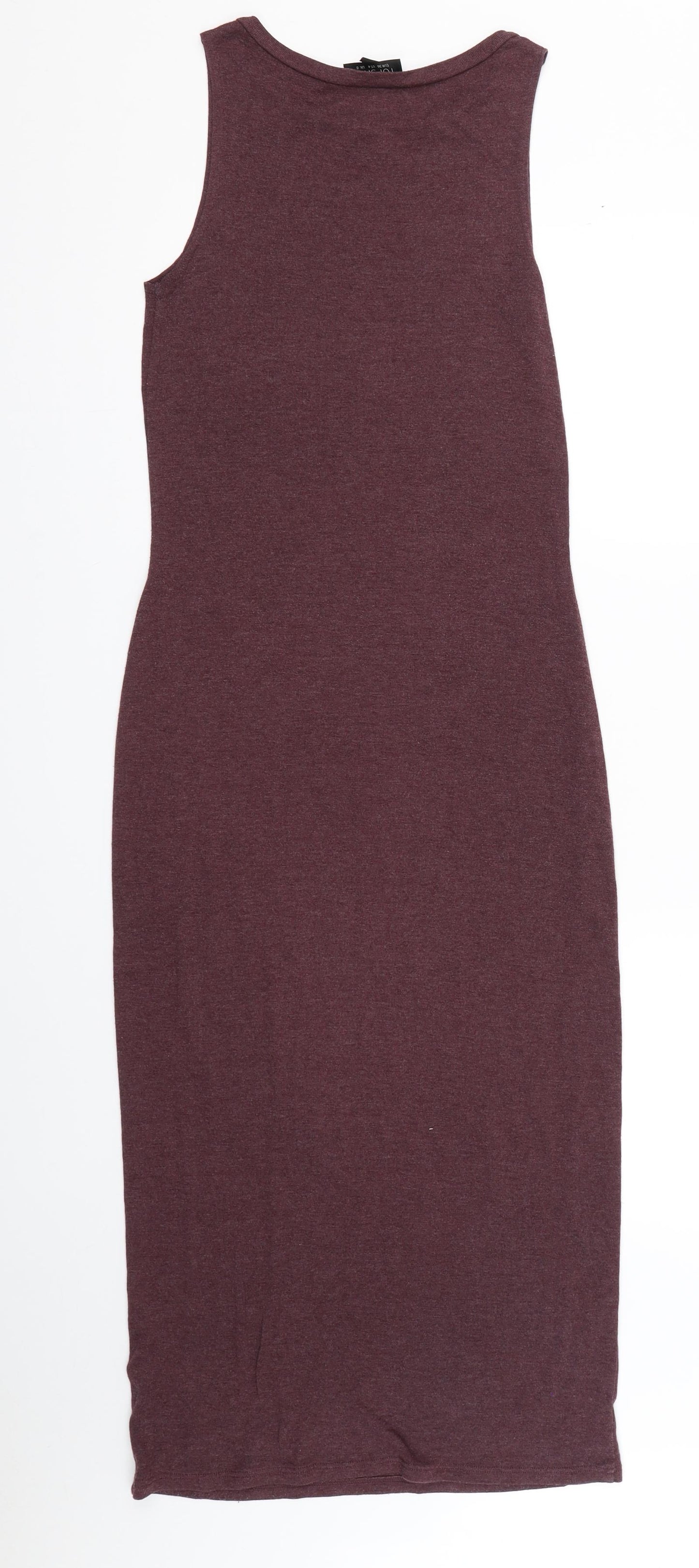 Topshop Womens Purple   Bodycon  Size 8
