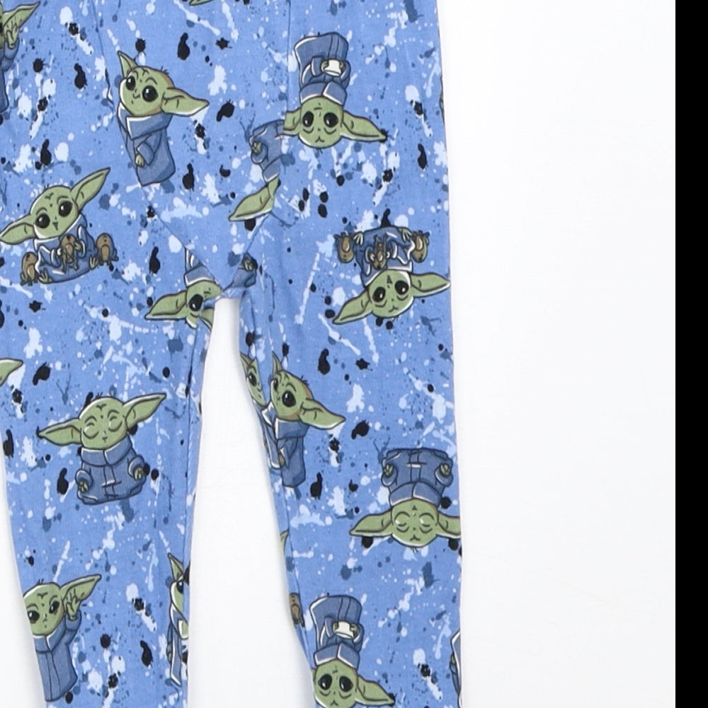 Gap Boys Blue Solid  Capri Pyjama Pants Size 12-18 Months  - star wars