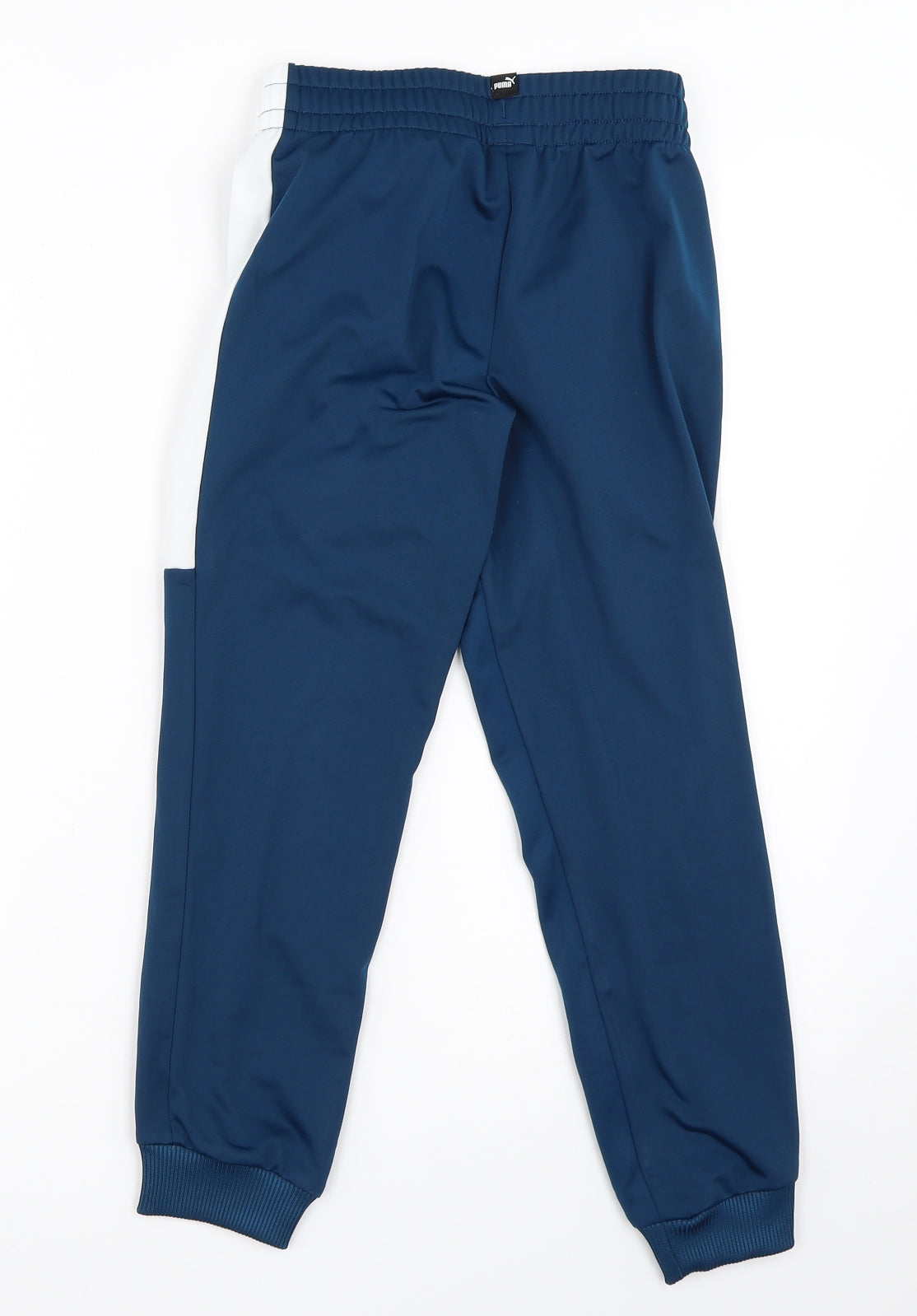 PUMA Boys Blue   Jogger Trousers Size 7-8 Years