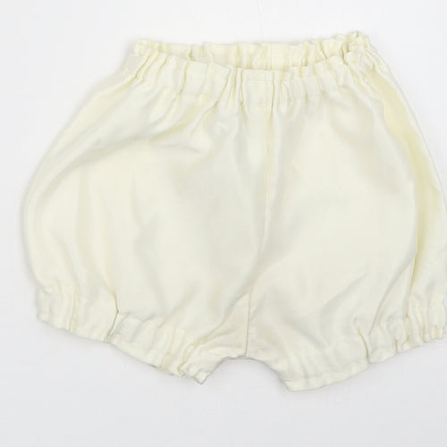 Preworn Baby Ivory   Cropped Trousers Size 12 Months