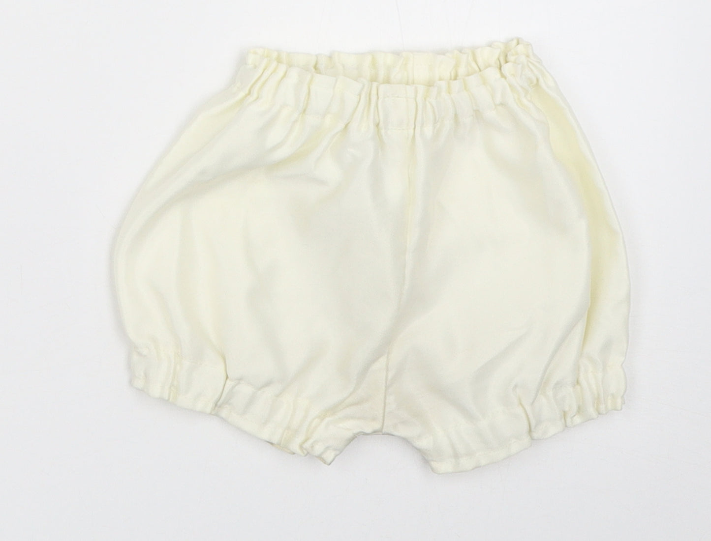 Preworn Baby Ivory   Cropped Trousers Size 12 Months