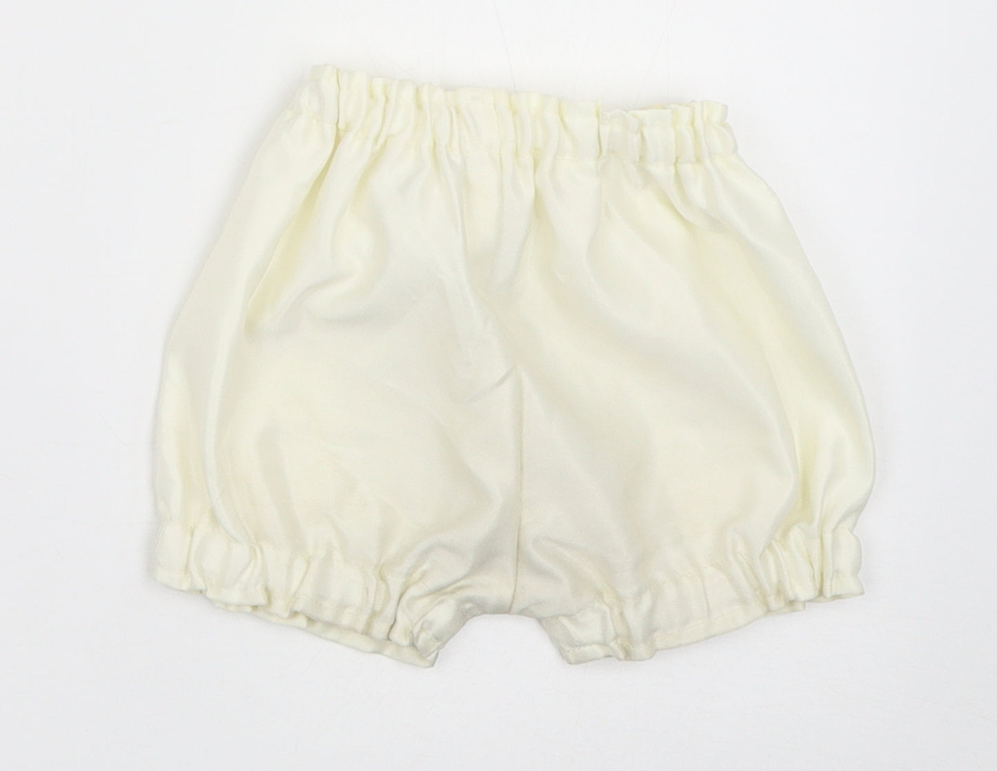 Preworn Baby Ivory   Cropped Trousers Size 12 Months