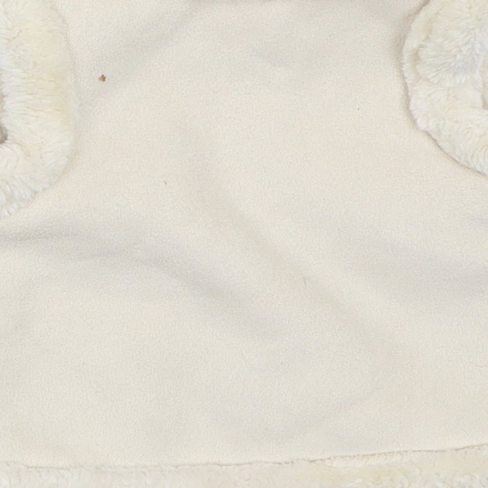 George Girls Ivory   Gilet Coat Size 6-9 Months