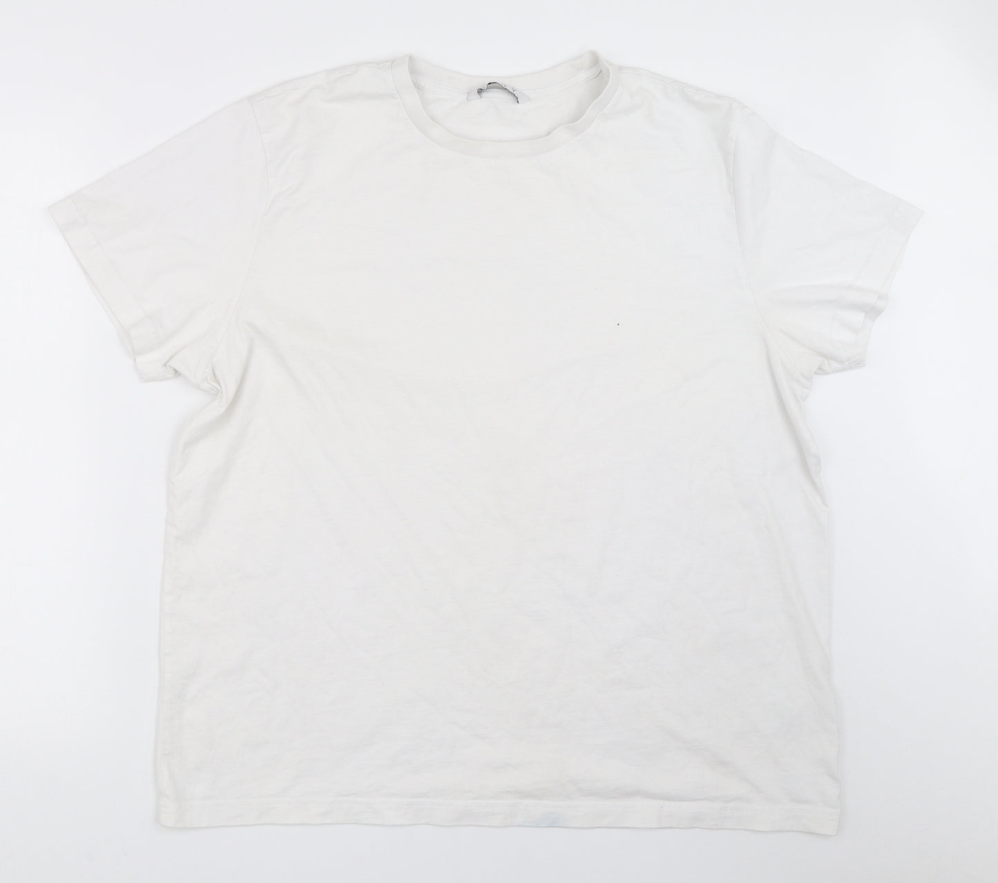 Very Mens White    T-Shirt Size 2XL
