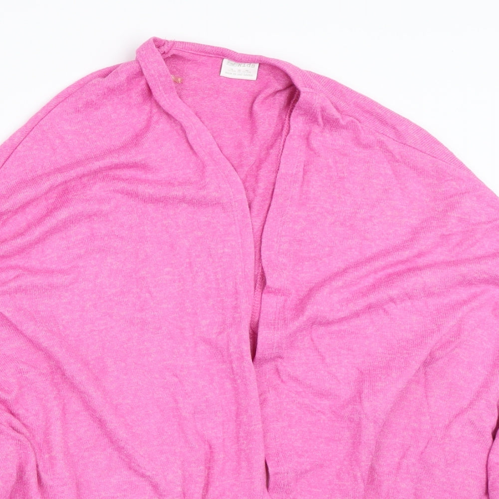 F&F Girls Pink   Cardigan Jumper Size 11-12 Years