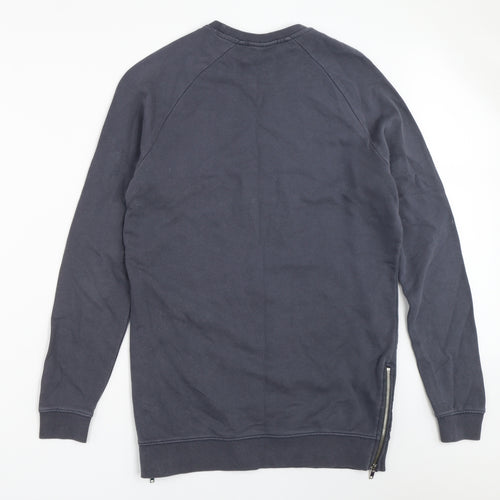 ASOS Womens Grey   Pullover Sweatshirt Size S