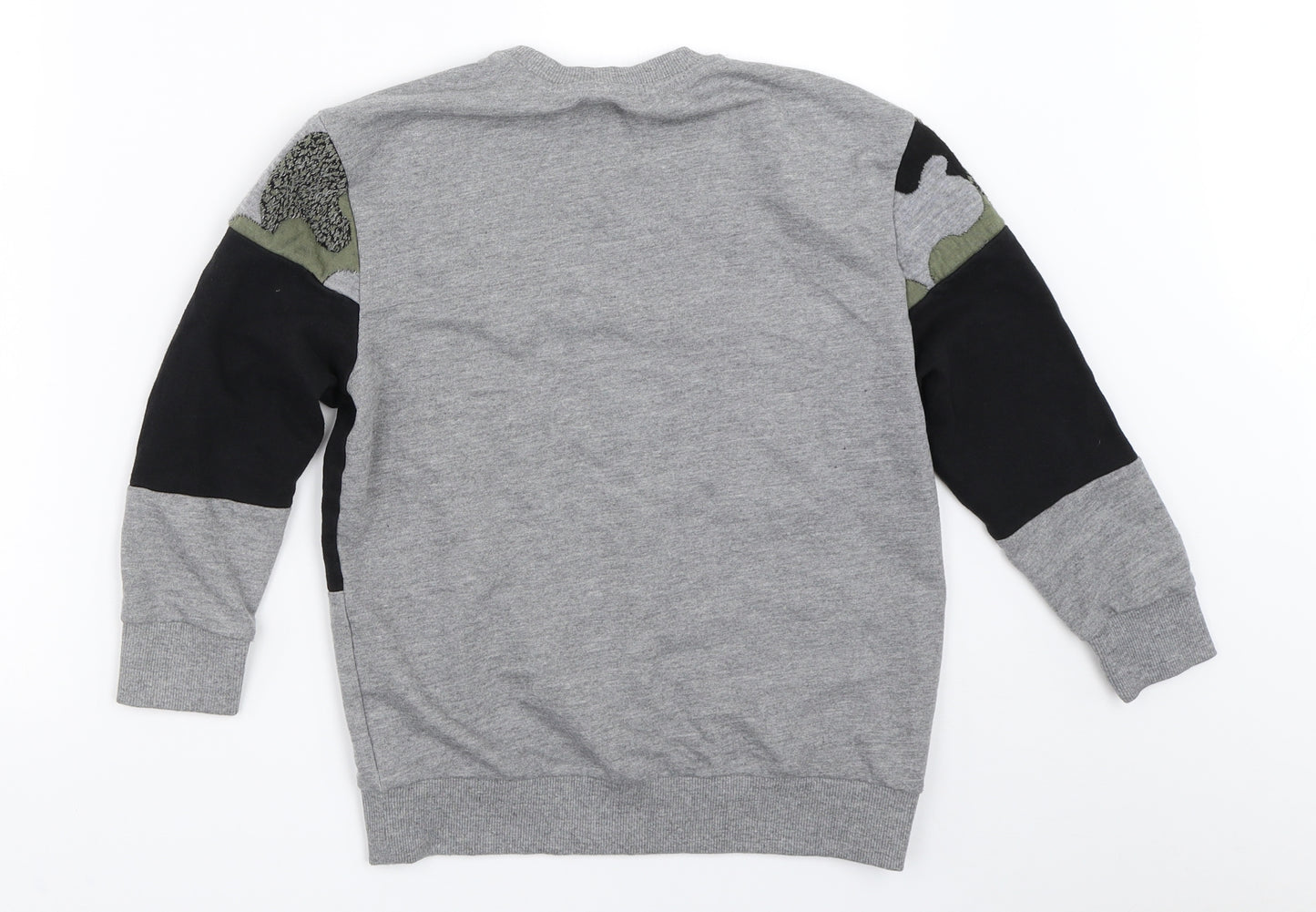 F&F Boys Grey   Pullover Sweatshirt Size 8-9 Years