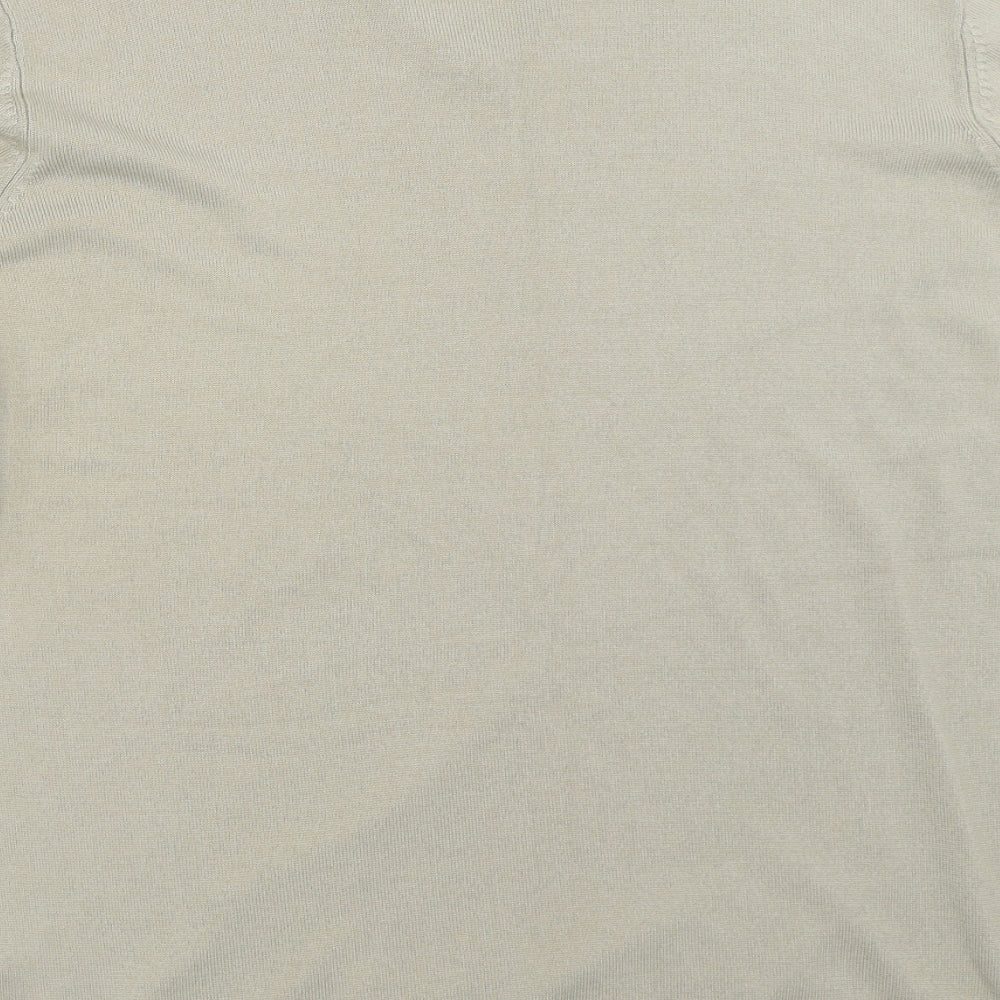 Marks and Spencer Mens Beige   Pullover Jumper Size L