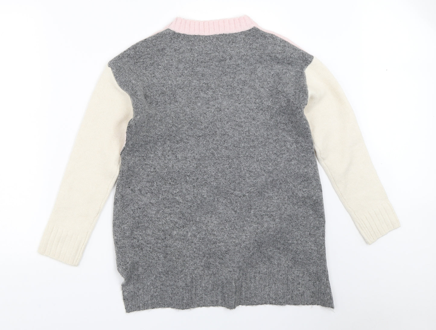 Marks and Spencer Womens Grey   Pullover Jumper Size S