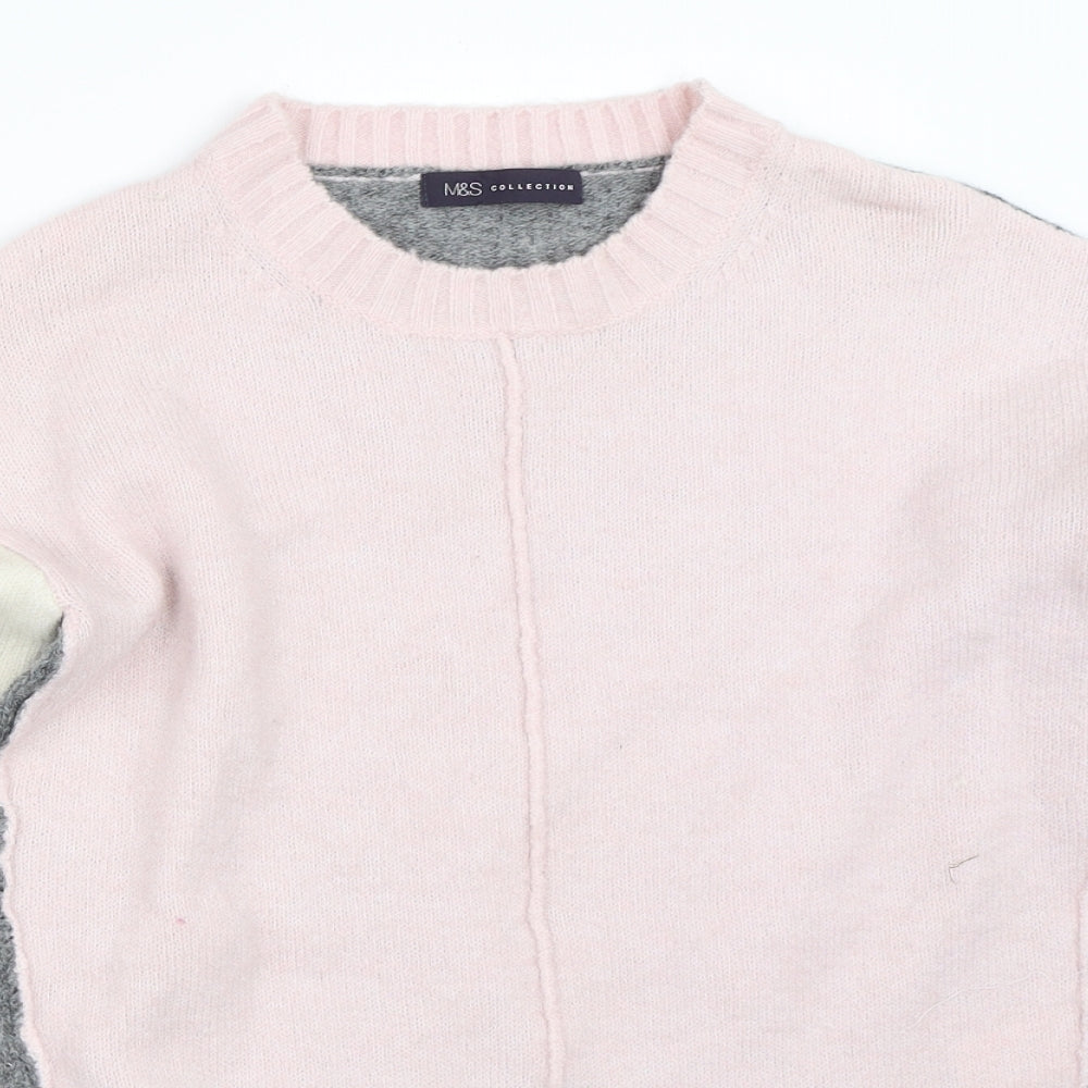Marks and Spencer Womens Grey   Pullover Jumper Size S