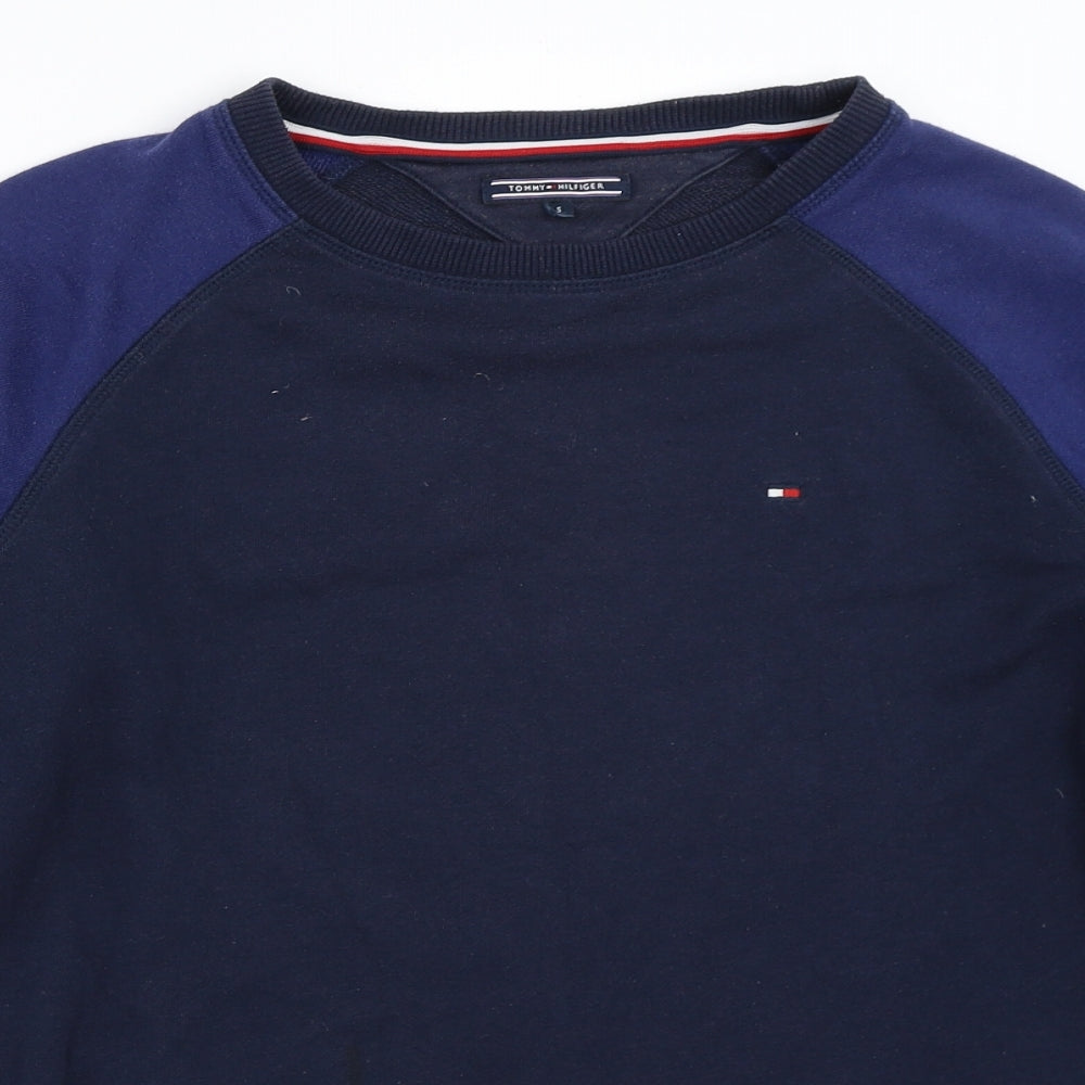 Tommy Hilfiger Mens Blue   Pullover Sweatshirt Size S