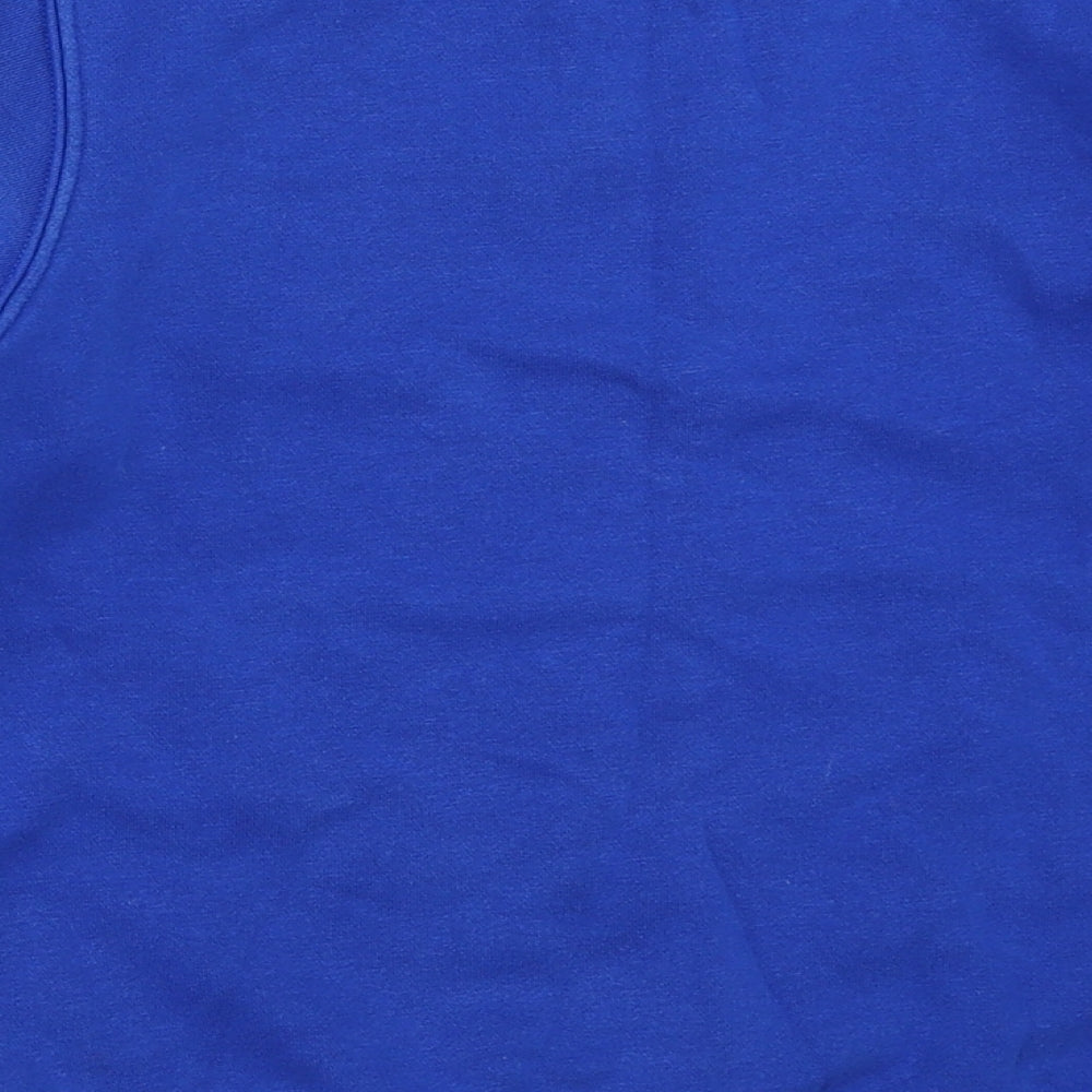 Matalan Boys Blue   Pullover Sweatshirt Size 8 Years  - school