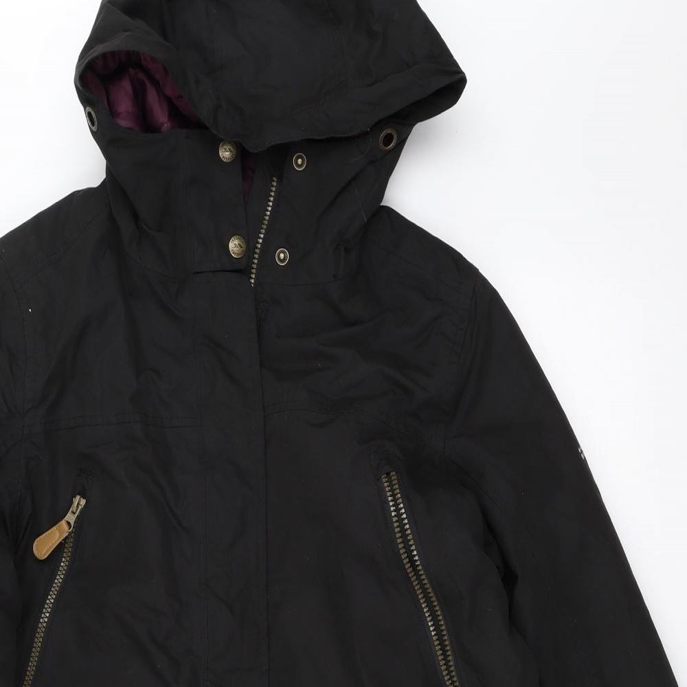 Trespass Womens Black   3-in-1 Jacket Coat Size 14
