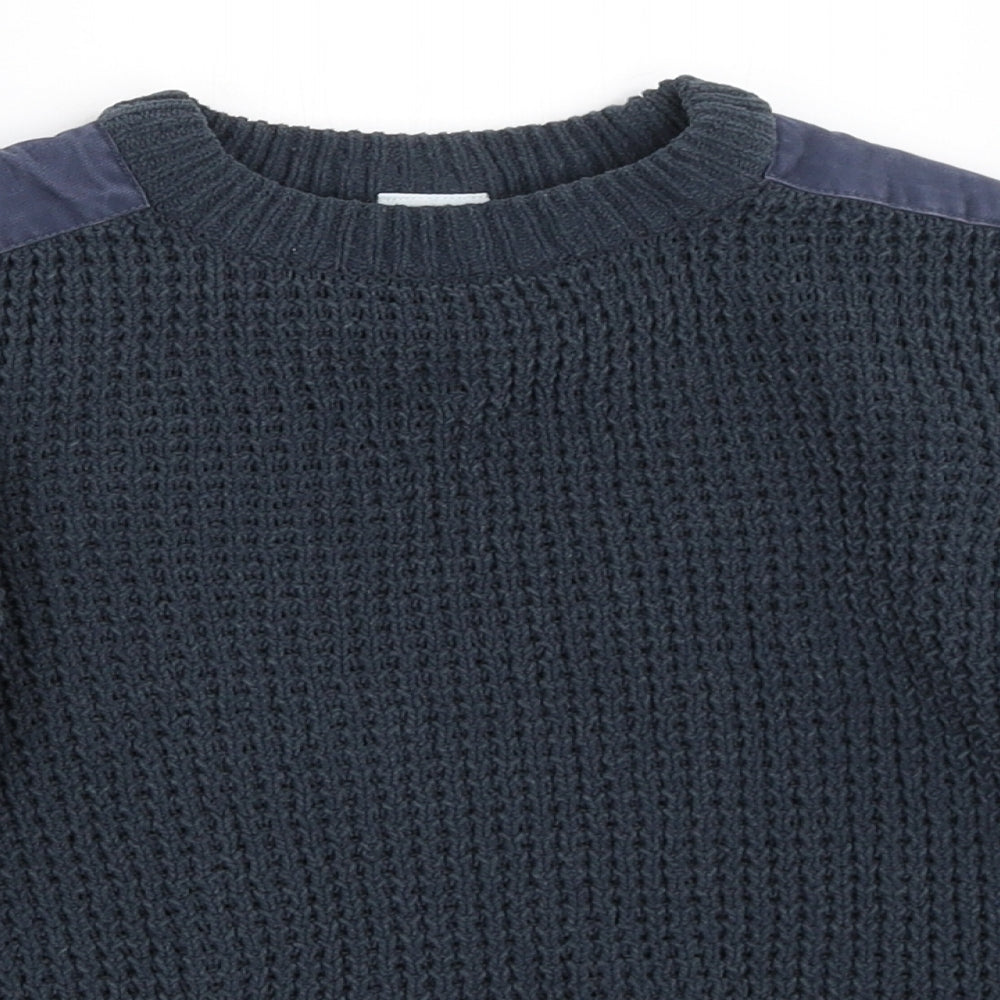 F&F Boys Blue   Pullover Jumper Size 8-9 Years