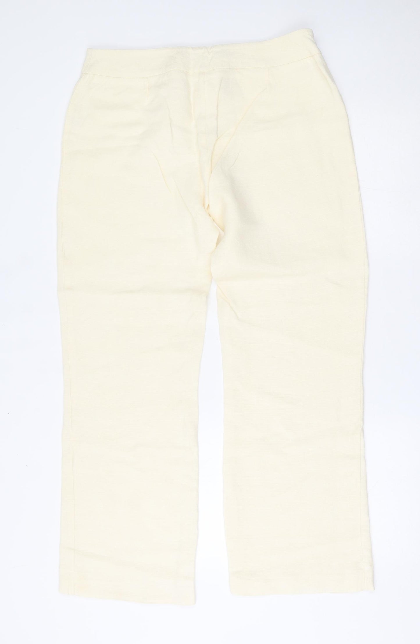 LK bennet Womens Ivory   Trousers  Size 14 L29 in