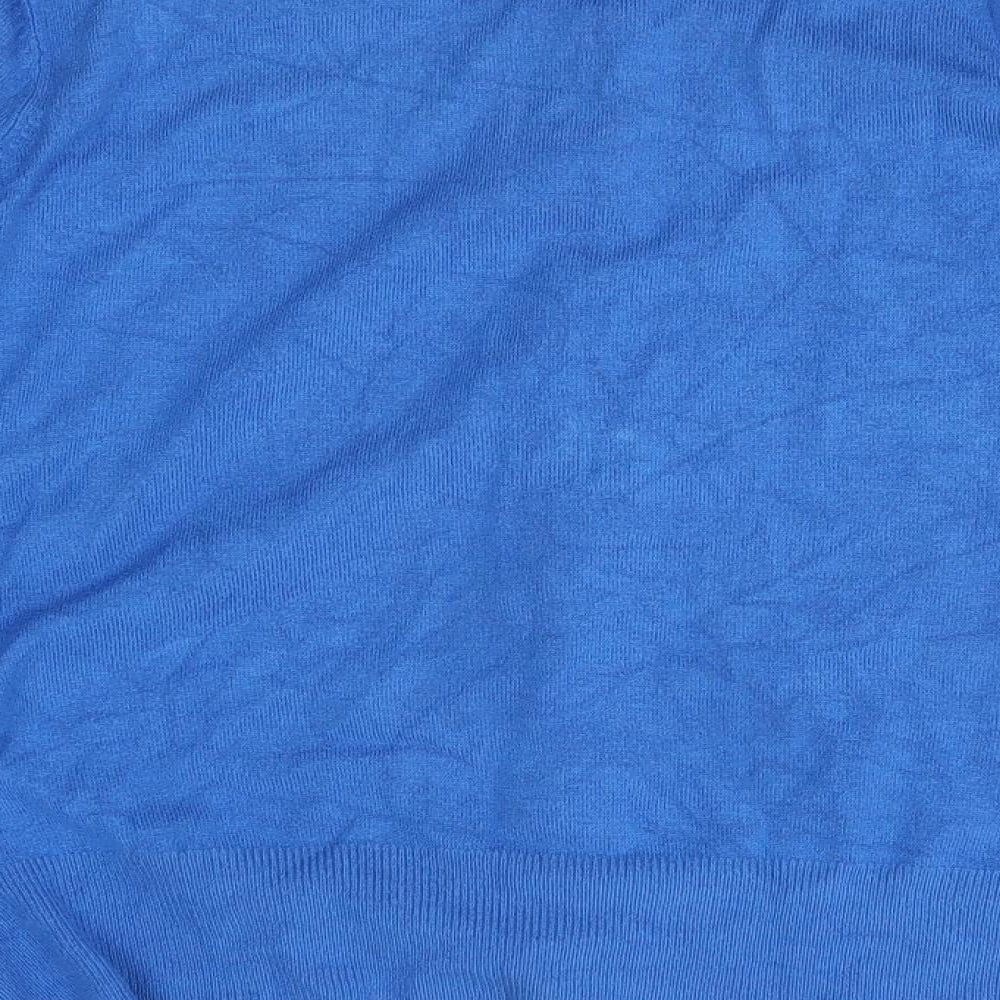 M&S Womens Blue   Cardigan Jumper Size 14