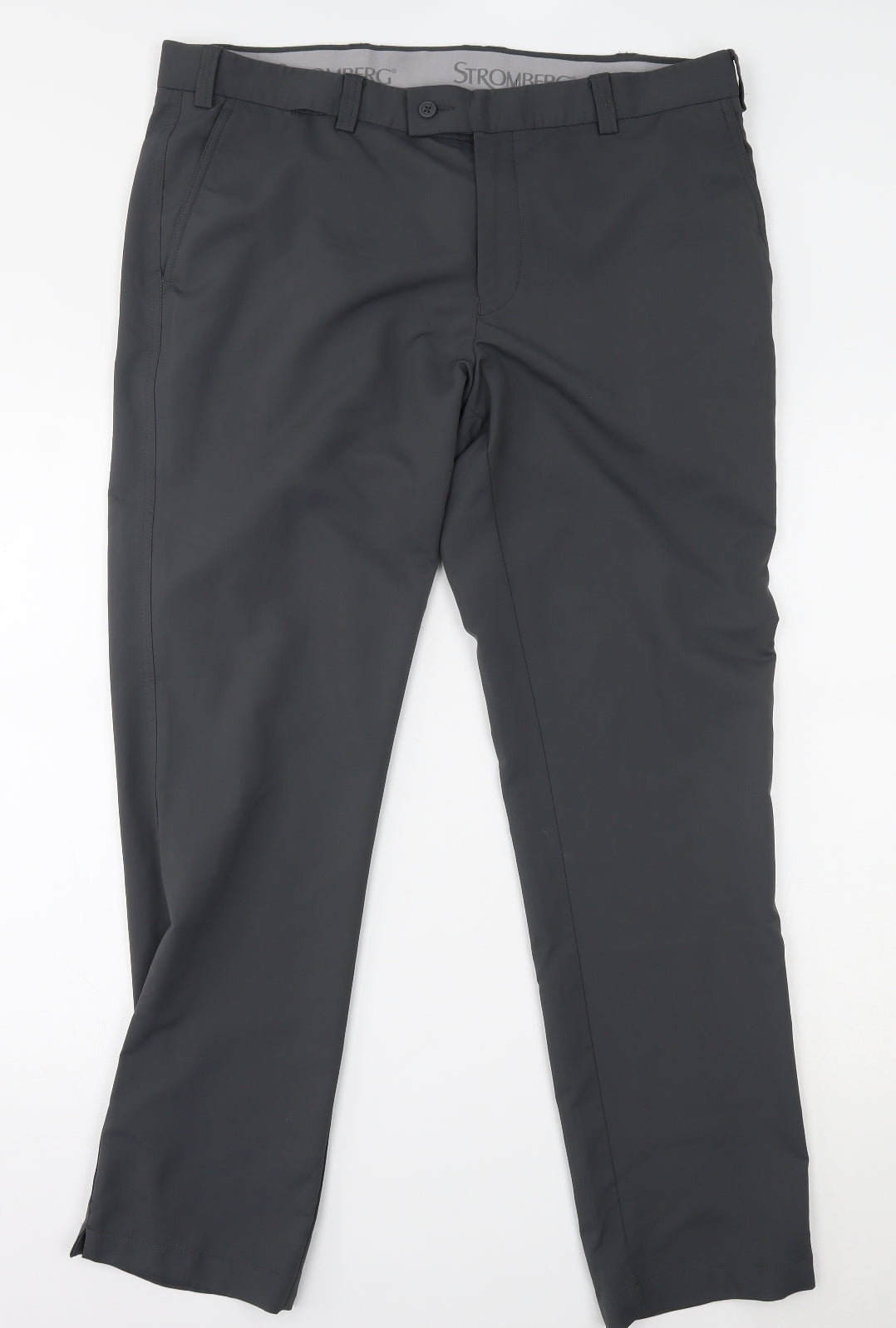 stromberg Mens Grey   Trousers  Size 38 L30 in -